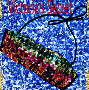 Victoria's Secret sequined bandeau top